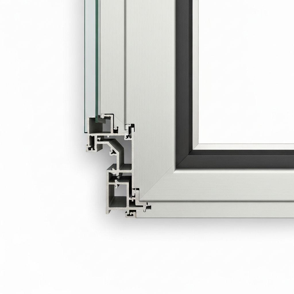 Aluminium profieldetail