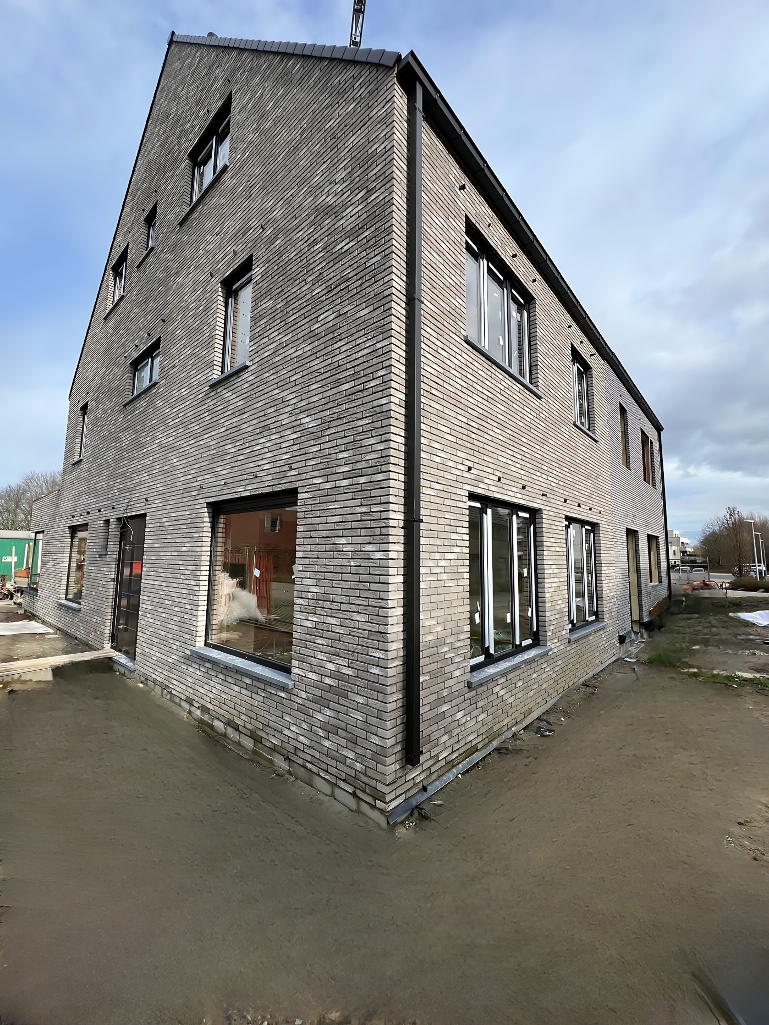 Nieuwbouwwoning Sint-Niklaas - Zijgevel