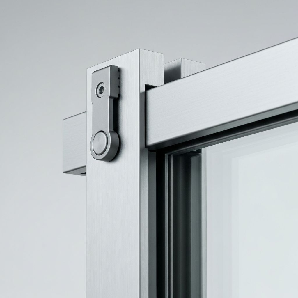 Schuifpui railsysteem detail